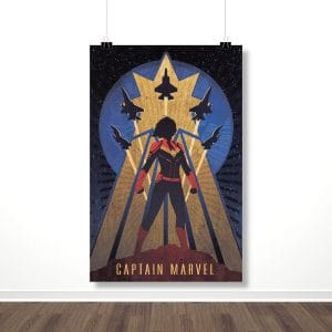 Плакат “Капитан Марвел – 5”