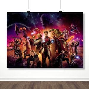 Плакат “Мстители: Война Бесконечности”