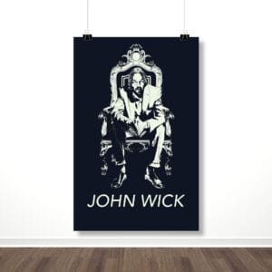 Плакат «Трон (Джон Уик)»