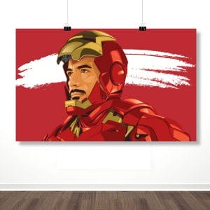 Плакат "Тони Старк (Железный Человек)"