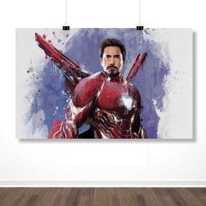 Плакат "Железный Человек (Картина) – "