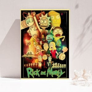 Картина "Рик и Морти – 3"