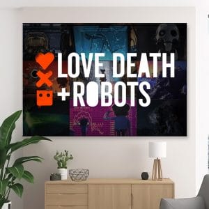 Картина “Любовь, смерть и роботы”