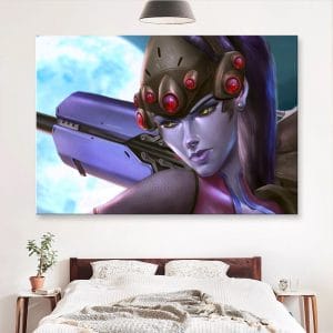 Картина "Роковая Вдова (Overwatch) –  Лунный свет"