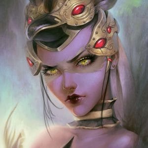 Картина “Роковая Вдова (Overwatch) –  Magnifique”