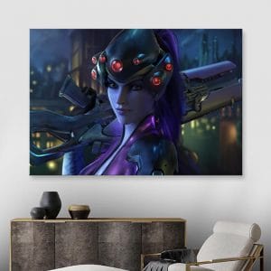 Картина "Роковая Вдова (Overwatch) –  Ассасин"