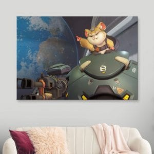 Картина "Таран (Overwatch) – Лунная станция Горизонт"