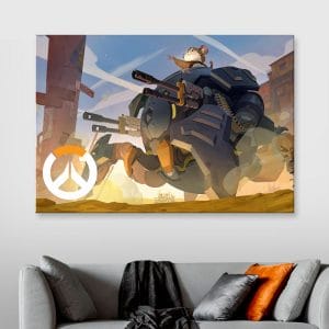 Картина "Таран (Overwatch) – Грозный шар"