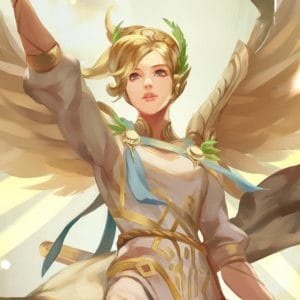 Картина “Ангел (Overwatch) – Богиня Победы”