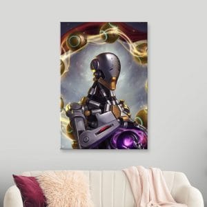 Картина "Дзеньятта (Overwatch) – Сферы гармонии"
