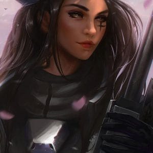 Картина “Ана (Overwatch) – Защищая Родину”