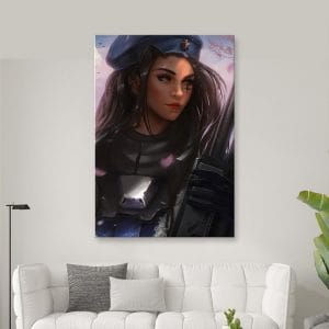 Картина «Ана (Overwatch) – Защищая Родину»