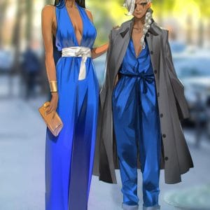 Картина «Модницы Фарра и Ана (Overwatch)»