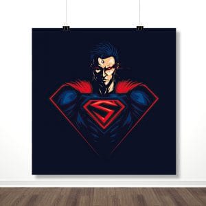 Плакат “Диктатура (Супермен)”