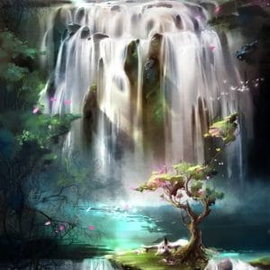 Картина «Край чудес (Водопад)»