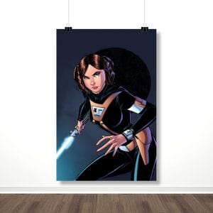Плакат “Принцесса Лея – джедай (Звездные войны)”
