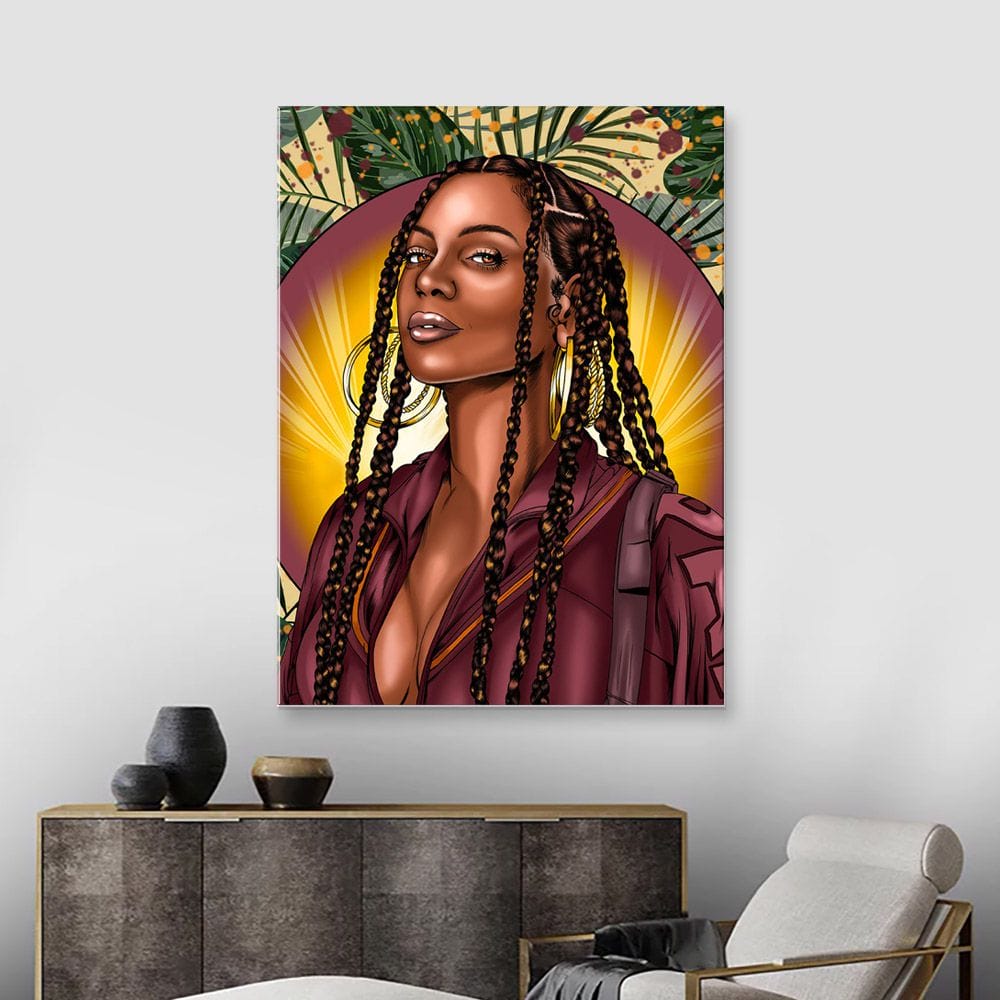 Картина «Бейонсе (Beyonce) с дредами”