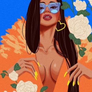 Картина “Рианна (Rihanna) – 9”
