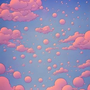 Картина «Грезы Мёбиуса — Облака (Б)”