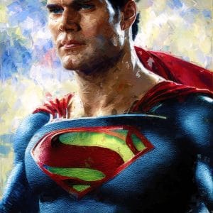 Картина “Супермен Генри Кэвилла – А”