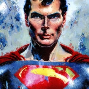 Картина “Супермен Кристофера Рива – Б”