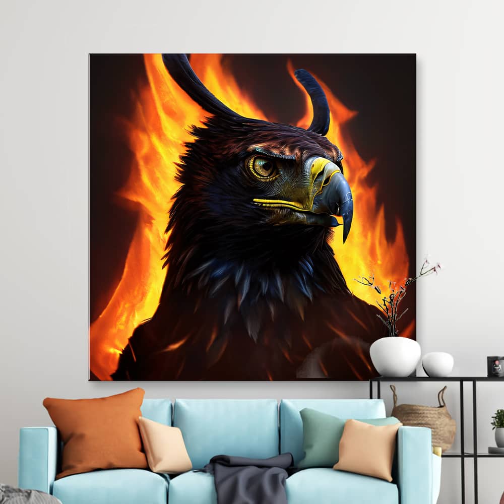 Картина “Огненный орел – 3”